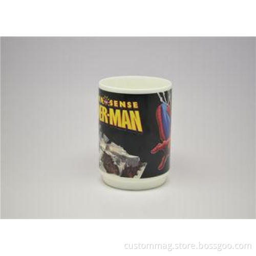 Colorful Custom Magic Mug , Ceramic Heat Sensitive Color Ch